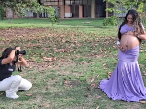 Ensaio fotográfico emocionante de Gestante Internada no Hospital Regional