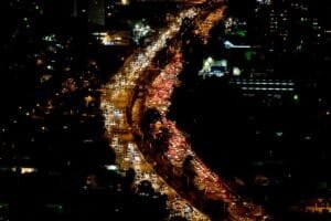 Tráfego intenso nas estradas de SP pós Réveillon