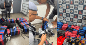 Apreensão de Cocaína de R$ 32 milhões no litoral de SP