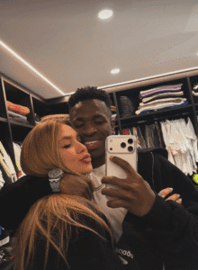 Virginia Fonseca viaja a Madrid para ver Vini Jr