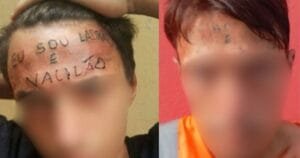 Jovem com testa tatuada é preso após roubar UBS