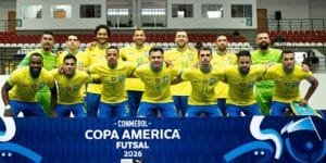 Brasil busca vaga na final da Copa América de futsal contra o Peru