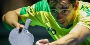 Hugo Calderano: Conquista do bronze em Doha