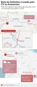 Facções criminosas no Amazonas: crescimento e atuação em 25 municípios