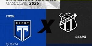 TV Brasil transmite jogo entre Tirol e Ceará pelo Campeonato Cearense