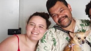 Profissão da filha de Babu Santana: Fisioterapia e Massoterapia