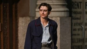 Timothée Chalamet em ‘Marty Supreme’