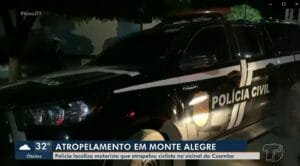 Investigação do atropelamento com morte em Monte Alegre