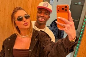 Virginia se declara para Vini Jr. no aniversário de 3 meses