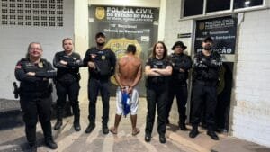 Prisão de suspeito de assaltos em Curuá