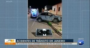 Violência no trânsito em Santarém: Janeiro registra alta Incidência de Acidentes