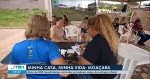 Beneficiários participam de vistoria nos apartamentos do Residencial Moaçara