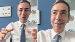 Fiscal do aeroporto reage ao ver item inusitado na mala de César Tralli