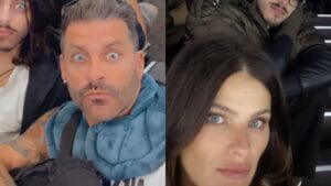 Henri Castelli e Isabeli Fontana compartilham momento especial com o filho