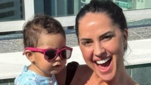 Graciele Lacerda: Momentos de Carnaval com a filha