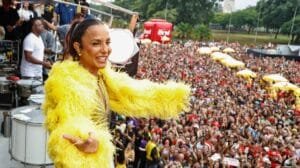 Ivete Sangalo e a Estreia no carnaval de rua de SP