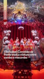 Vídeos da última noite de desfiles no Carnaval do Rio