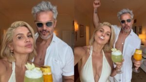 Otaviano Costa se declara para Flávia Alessandra