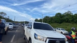 Protesto indígena em Santarém causa transtornos a motoristas e passageiros