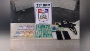 Casal preso por tráfico de drogas em Santarém com 80 papelotes de crack