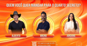 Paredão Falso do BBB 26: Vote para Mandar um Participante ao Quarto Secreto