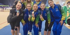 Brasil Brilha Novamente na Copa do Mundo de Ginástica Rítmica com Prata em Baku